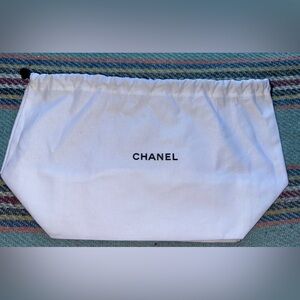 NEW Chanel White Dust Bag